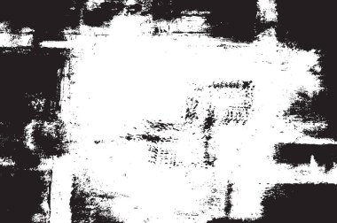 Grunge siyah ve beyaz kentsel vektör doku şablon. Karanlık dağınık toz sıkıntı arka plan kaplaması. Gürültü ve tahıl ile soyut noktalı, çizik, Vintage efekti oluşturmak kolay. Yaşlanma tasarım öğesi