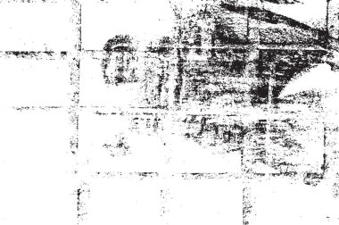 Grunge siyah ve beyaz kentsel vektör doku şablon. Karanlık dağınık toz sıkıntı arka plan kaplaması. Gürültü ve tahıl ile soyut noktalı, çizik, Vintage efekti oluşturmak kolay. Yaşlanma tasarım öğesi