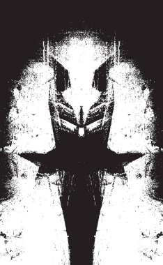 Grunge siyah ve beyaz kentsel vektör doku şablon. Karanlık dağınık toz sıkıntı arka plan kaplaması. Gürültü ve tahıl ile soyut noktalı, çizik, Vintage efekti oluşturmak kolay. Yaşlanma tasarım öğesi