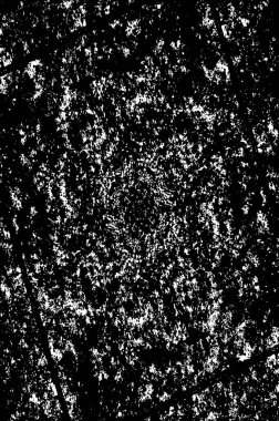 Grunge siyah ve beyaz kentsel vektör doku şablon. Karanlık dağınık toz sıkıntı arka plan kaplaması. Gürültü ve tahıl ile soyut noktalı, çizik, Vintage efekti oluşturmak kolay. Yaşlanma tasarım öğesi