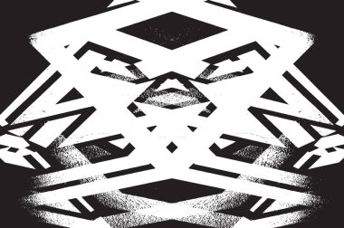 Grunge siyah ve beyaz kentsel vektör doku şablon. Karanlık dağınık toz sıkıntı arka plan kaplaması. Gürültü ve tahıl ile soyut noktalı, çizik, Vintage efekti oluşturmak kolay. Yaşlanma tasarım öğesi