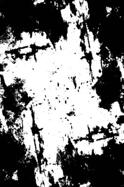 Grunge siyah ve beyaz kentsel vektör doku şablon. Karanlık dağınık toz sıkıntı arka plan kaplaması. Gürültü ve tahıl ile soyut noktalı, çizik, Vintage efekti oluşturmak kolay. Yaşlanma tasarım öğesi