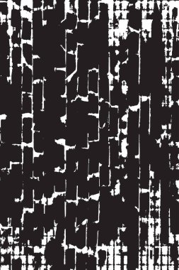 Grunge siyah ve beyaz kentsel vektör doku şablon. Karanlık dağınık toz sıkıntı arka plan kaplaması. Gürültü ve tahıl ile soyut noktalı, çizik, Vintage efekti oluşturmak kolay. Yaşlanma tasarım öğesi