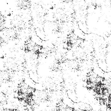 Grunge siyah ve beyaz kentsel vektör doku şablon. Karanlık dağınık toz sıkıntı arka plan kaplaması. Gürültü ve tahıl ile soyut noktalı, çizik, Vintage efekti oluşturmak kolay. Yaşlanma tasarım öğesi