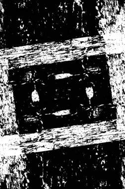 Grunge siyah ve beyaz kentsel vektör doku şablon. Karanlık dağınık toz sıkıntı arka plan kaplaması. Gürültü ve tahıl ile soyut noktalı, çizik, Vintage efekti oluşturmak kolay. Yaşlanma tasarım öğesi