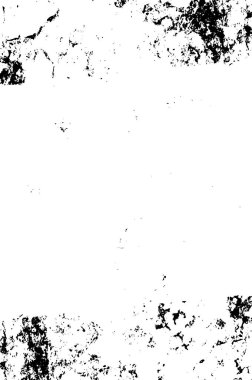 Grunge siyah ve beyaz kentsel vektör doku şablon. Karanlık dağınık toz sıkıntı arka plan kaplaması. Gürültü ve tahıl ile soyut noktalı, çizik, Vintage efekti oluşturmak kolay. Yaşlanma tasarım öğesi