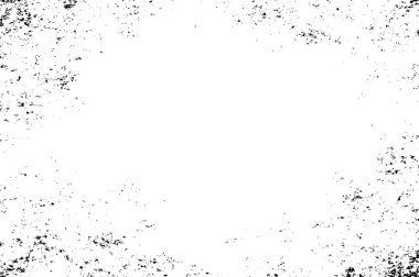 Grunge siyah ve beyaz kentsel vektör doku şablon. Karanlık dağınık toz sıkıntı arka plan kaplaması. Gürültü ve tahıl ile soyut noktalı, çizik, Vintage efekti oluşturmak kolay. Yaşlanma tasarım öğesi