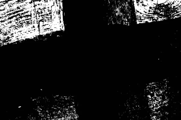 Fekete Fehér Városi Vektor Grunge Textúra Sablon Sötét Rendetlen Por — Stock Vector