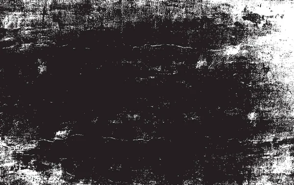 Grunge Black White Urban Vector Texture Template Sovrapposizione Polvere Disordinata — Vettoriale Stock