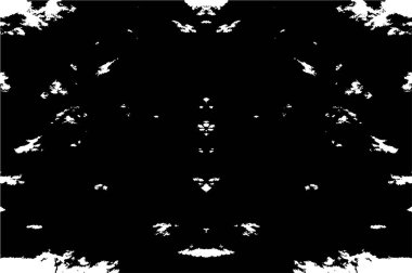 Grunge siyah ve beyaz kentsel vektör doku şablon. Karanlık dağınık toz sıkıntı arka plan kaplaması. Gürültü ve tahıl ile soyut noktalı, çizik, Vintage efekti oluşturmak kolay. Yaşlanma tasarım öğesi