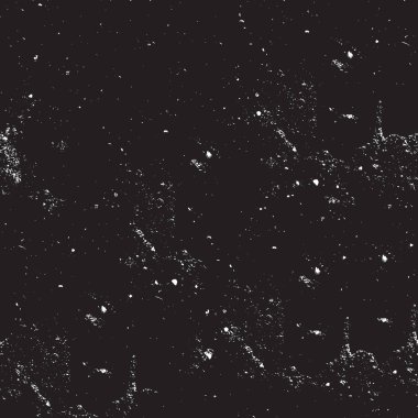 Grunge siyah ve beyaz kentsel vektör doku şablon. Karanlık dağınık toz sıkıntı arka plan kaplaması. Gürültü ve tahıl ile soyut noktalı, çizik, Vintage efekti oluşturmak kolay. Yaşlanma tasarım öğesi