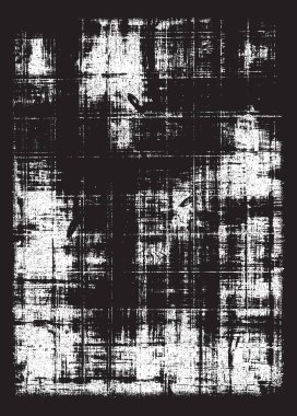 Grunge siyah ve beyaz kentsel vektör doku şablon. Karanlık dağınık toz sıkıntı arka plan kaplaması. Gürültü ve tahıl ile soyut noktalı, çizik, Vintage efekti oluşturmak kolay. Yaşlanma tasarım öğesi
