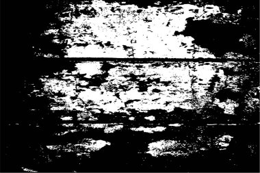 Grunge siyah ve beyaz kentsel vektör doku şablon. Karanlık dağınık toz sıkıntı arka plan kaplaması. Gürültü ve tahıl ile soyut noktalı, çizik, Vintage efekti oluşturmak kolay. Yaşlanma tasarım öğesi