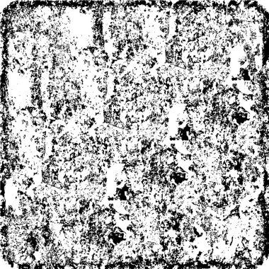 Grunge siyah ve beyaz kentsel vektör doku şablon. Karanlık dağınık toz sıkıntı arka plan kaplaması. Gürültü ve tahıl ile soyut noktalı, çizik, Vintage efekti oluşturmak kolay. Yaşlanma tasarım öğesi
