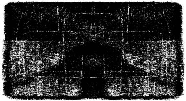 Grunge siyah ve beyaz kentsel vektör doku şablon. Karanlık dağınık toz sıkıntı arka plan kaplaması. Gürültü ve tahıl ile soyut noktalı, çizik, Vintage efekti oluşturmak kolay. Yaşlanma tasarım öğesi