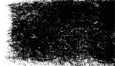 Grunge siyah ve beyaz kentsel vektör doku şablon. Karanlık dağınık toz sıkıntı arka plan kaplaması. Gürültü ve tahıl ile soyut noktalı, çizik, Vintage efekti oluşturmak kolay. Yaşlanma tasarım öğesi