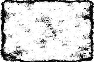 Grunge siyah ve beyaz kentsel vektör doku şablon. Karanlık dağınık toz sıkıntı arka plan kaplaması. Gürültü ve tahıl ile soyut noktalı, çizik, Vintage efekti oluşturmak kolay. Yaşlanma tasarım öğesi