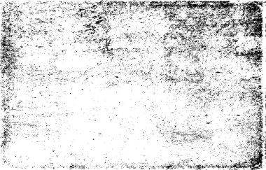 Grunge siyah ve beyaz kentsel vektör doku şablon. Karanlık dağınık toz sıkıntı arka plan kaplaması. Gürültü ve tahıl ile soyut noktalı, çizik, Vintage efekti oluşturmak kolay. Yaşlanma tasarım öğesi