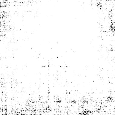 Grunge siyah ve beyaz kentsel vektör doku şablon. Karanlık dağınık toz sıkıntı arka plan kaplaması. Gürültü ve tahıl ile soyut noktalı, çizik, Vintage efekti oluşturmak kolay. Yaşlanma tasarım öğesi