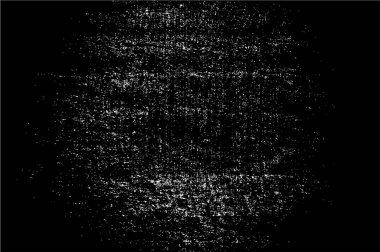 Grunge siyah ve beyaz kentsel vektör doku şablon. Karanlık dağınık toz sıkıntı arka plan kaplaması. Gürültü ve tahıl ile soyut noktalı, çizik, Vintage efekti oluşturmak kolay. Yaşlanma tasarım öğesi