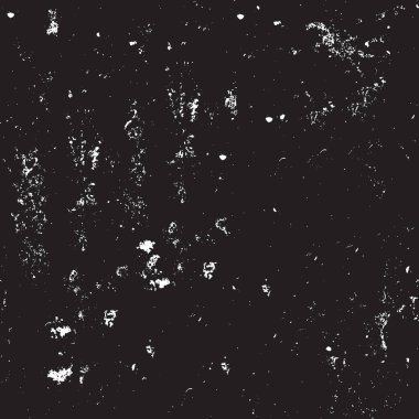 Grunge siyah ve beyaz kentsel vektör doku şablon. Karanlık dağınık toz sıkıntı arka plan kaplaması. Gürültü ve tahıl ile soyut noktalı, çizik, Vintage efekti oluşturmak kolay. Yaşlanma tasarım öğesi