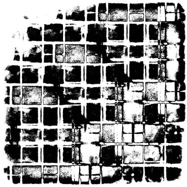 Grunge siyah ve beyaz kentsel vektör doku şablon. Karanlık dağınık toz sıkıntı arka plan kaplaması. Gürültü ve tahıl ile soyut noktalı, çizik, Vintage efekti oluşturmak kolay. Yaşlanma tasarım öğesi