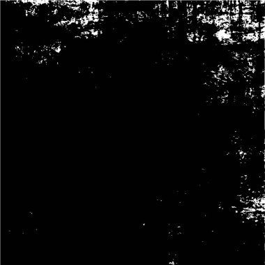 Grunge siyah ve beyaz kentsel vektör doku şablon. Karanlık dağınık toz sıkıntı arka plan kaplaması. Gürültü ve tahıl ile soyut noktalı, çizik, Vintage efekti oluşturmak kolay. Yaşlanma tasarım öğesi