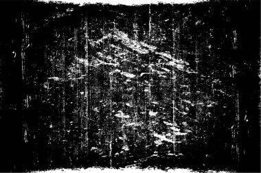 Grunge siyah ve beyaz kentsel vektör doku şablon. Karanlık dağınık toz sıkıntı arka plan kaplaması. Gürültü ve tahıl ile soyut noktalı, çizik, Vintage efekti oluşturmak kolay. Yaşlanma tasarım öğesi