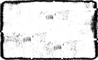 Grunge siyah ve beyaz kentsel vektör doku şablon. Karanlık dağınık toz sıkıntı arka plan kaplaması. Gürültü ve tahıl ile soyut noktalı, çizik, Vintage efekti oluşturmak kolay. Yaşlanma tasarım öğesi