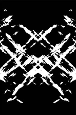 Grunge siyah ve beyaz kentsel vektör doku şablon. Karanlık dağınık toz sıkıntı arka plan kaplaması. Gürültü ve tahıl ile soyut noktalı, çizik, Vintage efekti oluşturmak kolay. Yaşlanma tasarım öğesi