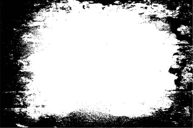 Grunge siyah ve beyaz kentsel vektör doku şablon. Karanlık dağınık toz sıkıntı arka plan kaplaması. Gürültü ve tahıl ile soyut noktalı, çizik, Vintage efekti oluşturmak kolay. Yaşlanma tasarım öğesi