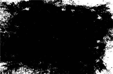 Grunge siyah ve beyaz kentsel vektör doku şablon. Karanlık dağınık toz sıkıntı arka plan kaplaması. Gürültü ve tahıl ile soyut noktalı, çizik, Vintage efekti oluşturmak kolay. Yaşlanma tasarım öğesi