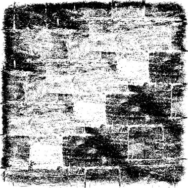 Grunge siyah ve beyaz kentsel vektör doku şablon. Karanlık dağınık toz sıkıntı arka plan kaplaması. Gürültü ve tahıl ile soyut noktalı, çizik, Vintage efekti oluşturmak kolay. Yaşlanma tasarım öğesi