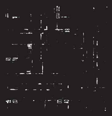 Grunge siyah ve beyaz kentsel vektör doku şablon. Karanlık dağınık toz sıkıntı arka plan kaplaması. Gürültü ve tahıl ile soyut noktalı, çizik, Vintage efekti oluşturmak kolay. Yaşlanma tasarım öğesi