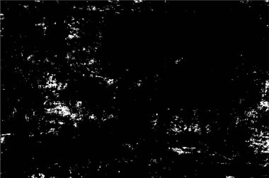 Grunge siyah ve beyaz kentsel vektör doku şablon. Karanlık dağınık toz sıkıntı arka plan kaplaması. Gürültü ve tahıl ile soyut noktalı, çizik, Vintage efekti oluşturmak kolay. Yaşlanma tasarım öğesi