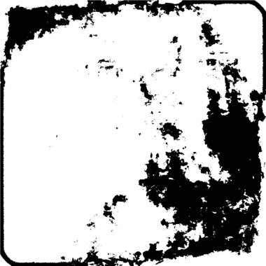 Grunge siyah ve beyaz kentsel vektör doku şablon. Karanlık dağınık toz sıkıntı arka plan kaplaması. Gürültü ve tahıl ile soyut noktalı, çizik, Vintage efekti oluşturmak kolay. Yaşlanma tasarım öğesi