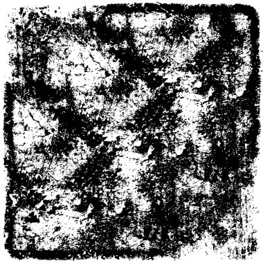 Grunge siyah ve beyaz kentsel vektör doku şablon. Karanlık dağınık toz sıkıntı arka plan kaplaması. Gürültü ve tahıl ile soyut noktalı, çizik, Vintage efekti oluşturmak kolay. Yaşlanma tasarım öğesi