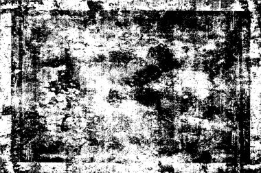 Grunge siyah ve beyaz kentsel vektör doku şablon. Karanlık dağınık toz sıkıntı arka plan kaplaması. Gürültü ve tahıl ile soyut noktalı, çizik, Vintage efekti oluşturmak kolay. Yaşlanma tasarım öğesi