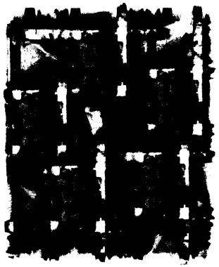 Grunge siyah ve beyaz kentsel vektör doku şablon. Karanlık dağınık toz sıkıntı arka plan kaplaması. Gürültü ve tahıl ile soyut noktalı, çizik, Vintage efekti oluşturmak kolay. Yaşlanma tasarım öğesi