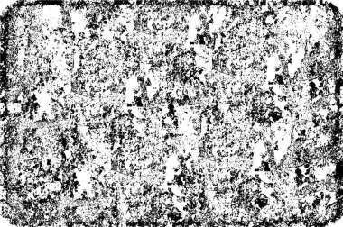 Grunge siyah ve beyaz kentsel vektör doku şablon. Karanlık dağınık toz sıkıntı arka plan kaplaması. Gürültü ve tahıl ile soyut noktalı, çizik, Vintage efekti oluşturmak kolay. Yaşlanma tasarım öğesi