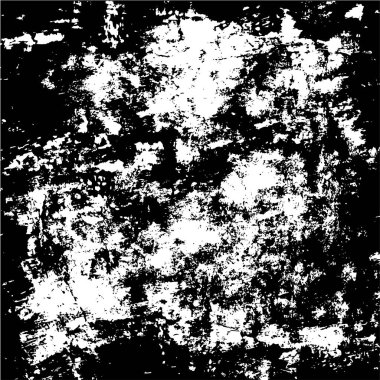 Grunge siyah ve beyaz kentsel vektör doku şablon. Karanlık dağınık toz sıkıntı arka plan kaplaması. Gürültü ve tahıl ile soyut noktalı, çizik, Vintage efekti oluşturmak kolay. Yaşlanma tasarım öğesi