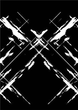 Grunge siyah ve beyaz kentsel vektör doku şablon. Karanlık dağınık toz sıkıntı arka plan kaplaması. Gürültü ve tahıl ile soyut noktalı, çizik, Vintage efekti oluşturmak kolay. Yaşlanma tasarım öğesi