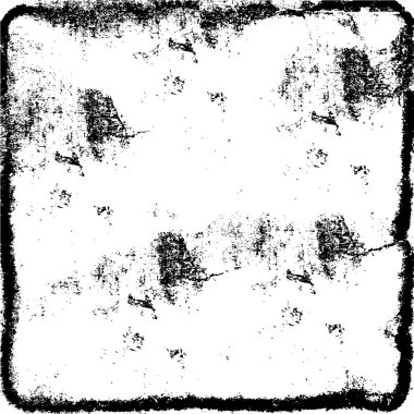 Grunge siyah ve beyaz kentsel vektör doku şablon. Karanlık dağınık toz sıkıntı arka plan kaplaması. Gürültü ve tahıl ile soyut noktalı, çizik, Vintage efekti oluşturmak kolay. Yaşlanma tasarım öğesi