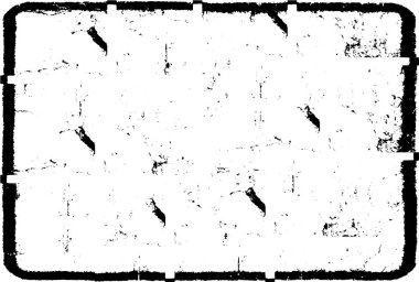 Grunge siyah ve beyaz kentsel vektör doku şablon. Karanlık dağınık toz sıkıntı arka plan kaplaması. Gürültü ve tahıl ile soyut noktalı, çizik, Vintage efekti oluşturmak kolay. Yaşlanma tasarım öğesi