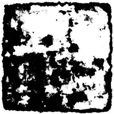 Grunge siyah ve beyaz kentsel vektör doku şablon. Karanlık dağınık toz sıkıntı arka plan kaplaması. Gürültü ve tahıl ile soyut noktalı, çizik, Vintage efekti oluşturmak kolay. Yaşlanma tasarım öğesi