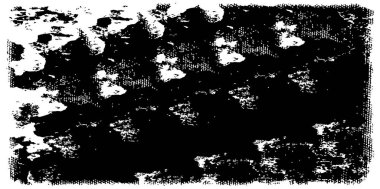 Grunge siyah ve beyaz kentsel vektör doku şablon. Karanlık dağınık toz sıkıntı arka plan kaplaması. Gürültü ve tahıl ile soyut noktalı, çizik, Vintage efekti oluşturmak kolay. Yaşlanma tasarım öğesi