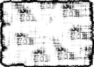 Grunge siyah ve beyaz kentsel vektör doku şablon. Karanlık dağınık toz sıkıntı arka plan kaplaması. Gürültü ve tahıl ile soyut noktalı, çizik, Vintage efekti oluşturmak kolay. Yaşlanma tasarım öğesi