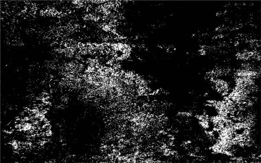 Grunge siyah ve beyaz kentsel vektör doku şablon. Karanlık dağınık toz sıkıntı arka plan kaplaması. Gürültü ve tahıl ile soyut noktalı, çizik, Vintage efekti oluşturmak kolay. Yaşlanma tasarım öğesi