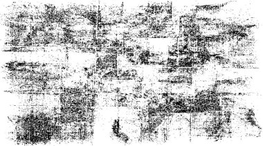 Grunge siyah ve beyaz kentsel vektör doku şablon. Karanlık dağınık toz sıkıntı arka plan kaplaması. Gürültü ve tahıl ile soyut noktalı, çizik, Vintage efekti oluşturmak kolay. Yaşlanma tasarım öğesi