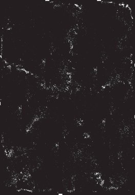 Grunge siyah ve beyaz kentsel vektör doku şablon. Karanlık dağınık toz sıkıntı arka plan kaplaması. Gürültü ve tahıl ile soyut noktalı, çizik, Vintage efekti oluşturmak kolay. Yaşlanma tasarım öğesi